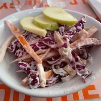 Vegan coleslaw, 5.90 lev  at Bolero Fitburger in Sofia