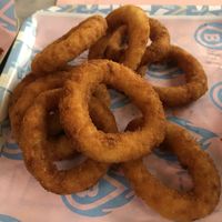 Onion rings  at Bolero Fitburger in Sofia
