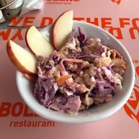 Vegan coleslaw   at Bolero Fitburger in Sofia
