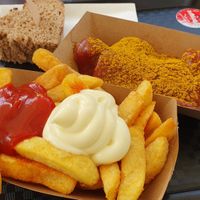 veganes Currywurstmenue 😋 at MyCurrywurst in Worms