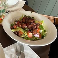 Salad with BBQ cauliflower   at Ty Nant Inn in Cardiff