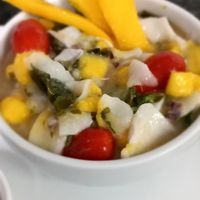 CEVICHE VEGANO at Kitanda Emporio and Gastrobar in Salvador