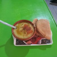 Bean soup at Broceliande in Fes