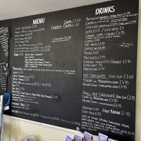 Menu  at The Meare Shop & Tearoom in Thorpeness