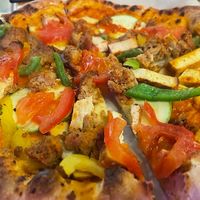 Vegan Pizza at PLANTS Kitchen & Bar in Almaty