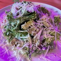 Vegan Ceasar Salad at PLANTS Kitchen & Bar in Almaty