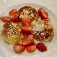 cheese cake  at PLANTS Kitchen & Bar in Almaty