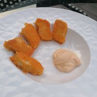 Chick'n bites at PLANTS Kitchen & Bar in Almaty