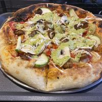 Hardcore pizza  at PLANTS Kitchen & Bar in Almaty