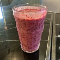 Berry smoothie  at PLANTS Kitchen & Bar in Almaty