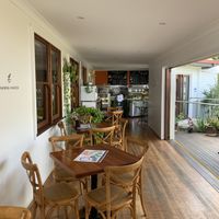 Inside at Manna Haven in Byron Bay