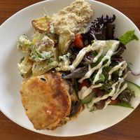 Generous servings  at Manna Haven in Byron Bay