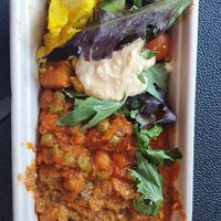 From the lunch buffet for take away at Manna Haven in Byron Bay