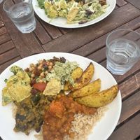 We had the most amazing food at Manna Haven and felt very welcome! You can literally taste the love it’s been cooked and served with😄we can highly recommend this place 😌  at Manna Haven in Byron Bay