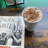 Vegan Irish potato latte  at Unity Java in Philadelphia