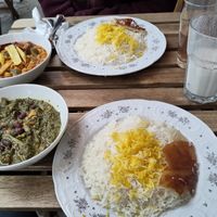 Unten Bohnen, oben Linsen 😉 at Restaurant Café Caramina in Berlin