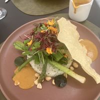 Vegetable curry   at Mãe Terra in Portimao