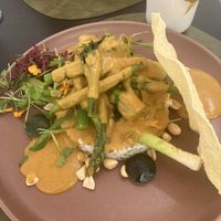 Vegetable curry   at Mãe Terra in Portimao