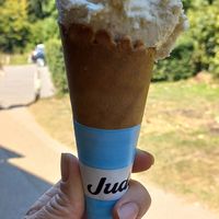 Jude's Vanilla Plant Based Ice Cream at Box Hill Café in Tadworth
