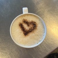 Cappuccino mit Hafermilch   at Heimathafen in Gaienhofen