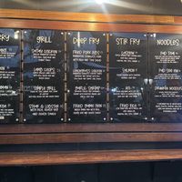Menu  at Thai Mee Up in Kihei