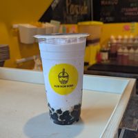 Ta-co (taro coconut) at NUM NUM BOBA in Reno