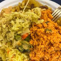 Some of the delicious offerings at Blue Lotus Temple at Blue Lotus Temple in Woodstock