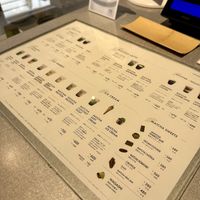 Menu  at The Matcha Tokyo - Omotesandō in Tokyo