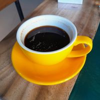 Americano at Naked Espresso in Vang Vieng