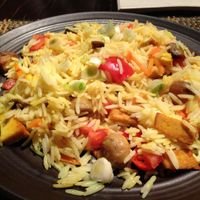 BioFresh tofu with rice at BIOFresh 1 in Timisoara