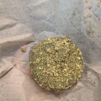 Matcha crumble at PDX - Blue Star Donuts in Portland