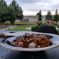 Curry in the garden at Penzion St. Martin in Spisske Podhradie