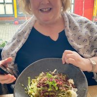 Vegan Rice bowl at La Capilla in Stockport