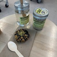 Chia and pistachio velvet cookie   at Goodsugar in New York City
