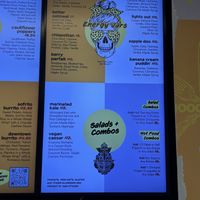 Menu  at Goodsugar in New York City