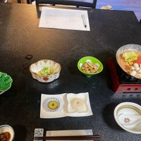 I got more dishes later on   at Kakurimbo in Minobu