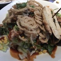 Gardein bbq chik’n salad no cheese no ranch   at Yard House in Lakewood