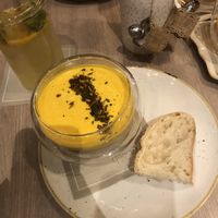 Pumpkin soap  at La Mouka in Prague