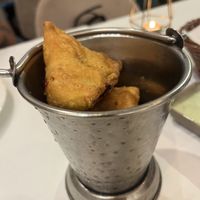 Samosas  at Taj Palace - Mogan Mall in Gran Canaria
