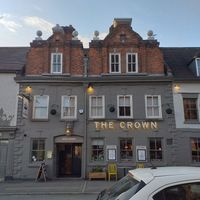 Exterior of pub at The Crown Abbey Foregate in Shrewsbury
