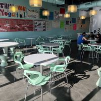 Indoor seating   at Yogurtini in Glendale