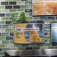 Dole Whip vegan flavor  at Yogurtini in Glendale