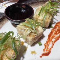 Aged Tofu  at Ramen Time in Williamsburg