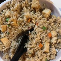 Fried rice (no egg) with tofu  at Ramen Time in Williamsburg