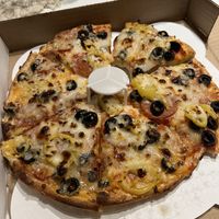   at Friend's Pizza & Pasta in Calgary