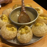 Pani puri  #Veganuary at Mama Papa in Odawara