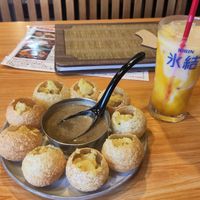 Panipuri with Mangolassi at Mama Papa in Odawara