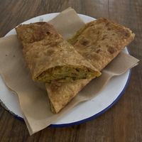 Spinach pancake thing I can’t remember name of  at Sunmoon - Septemvri in Sofia