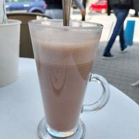 Hot coco with oat milk at Sunmoon - Septemvri in Sofia