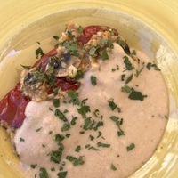 Stuffed Pepper with Béchamel Sauce   at Sunmoon - Septemvri in Sofia